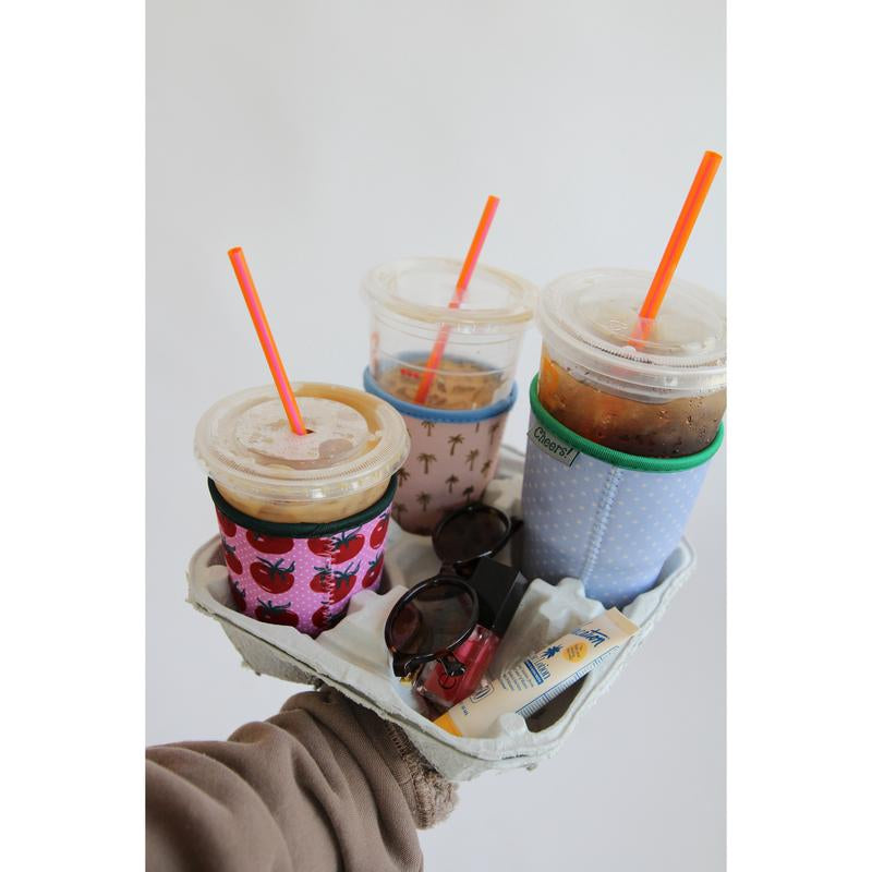 Palm Tree Polka Dot Drink Sleeve