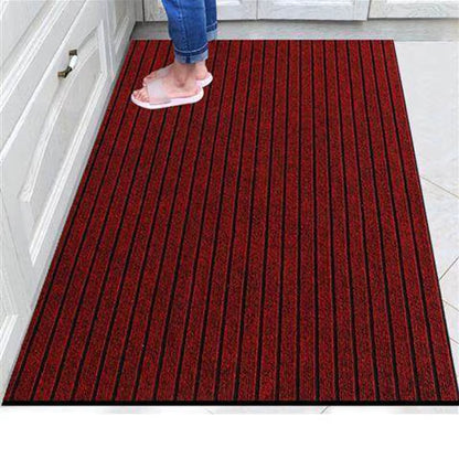 Anti Slip Long Kitchen Mat Floor Carpet Entrance Doormat Hallway Rug Stripe Outdoor Mats Easy to Clean Full Coverage DIY Mat