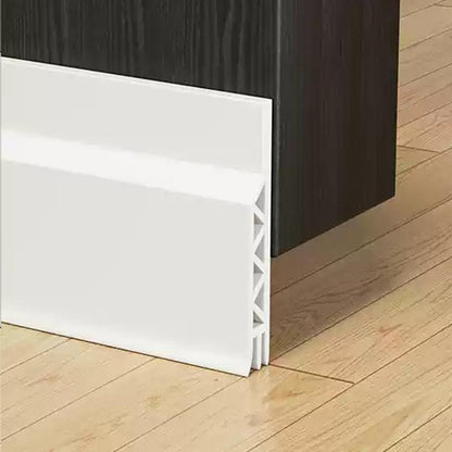 Door Threshold Seal 1 Pieces of Rubber Door Draft Strips and Bottom Seals(Black and White)