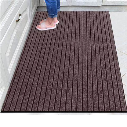 Anti Slip Long Kitchen Mat Floor Carpet Entrance Doormat Hallway Rug Stripe Outdoor Mats Easy to Clean Full Coverage DIY Mat
