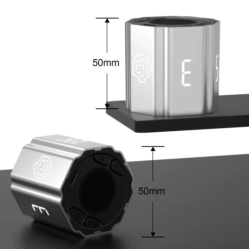 New Modern LCD Digital Timer Visual Kitchen Timer for Teachers, Flip Cube Timer for Cooking, Work, Studying, Workout