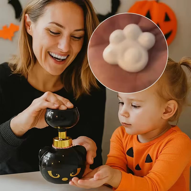 Kawai Cat Paw Foam Soap Dispenser Funny Cute Cat Paw Flower Shape Foam Soap Pump Bottles Cat Lover Gift for Bathroom Kitchen