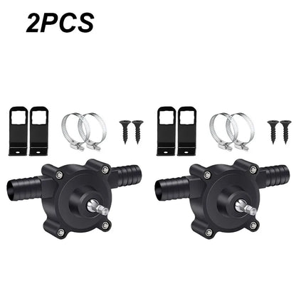 Portable Hand Electric Drill Pump Dc Self-Priming Water Pump Household Combination Hardware Tools Pump with Shelves and Fixers