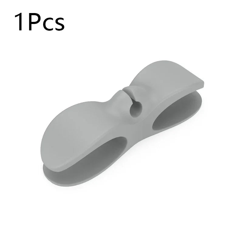 Silicon Cord Winder Cable Management Clip Organizer Tools for Air Fryer Coffee Machine Wire Fixer Kitchen Appliance Cable Holder