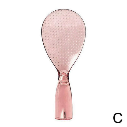 Household Non-Stick Rice Spoon Standable Little Rice Spoon Cute Transparent Porridge Shovel Paddle Safe Cooking Scoop