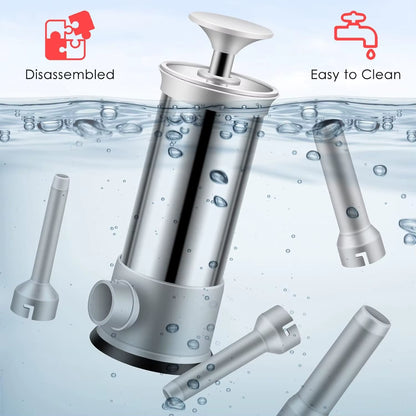 Sausage Stuffer with 4 Different Sizes Stuffing Tubes Sausage Stufferquick Sausage Stufferfillersyringesmall Sausage Tools