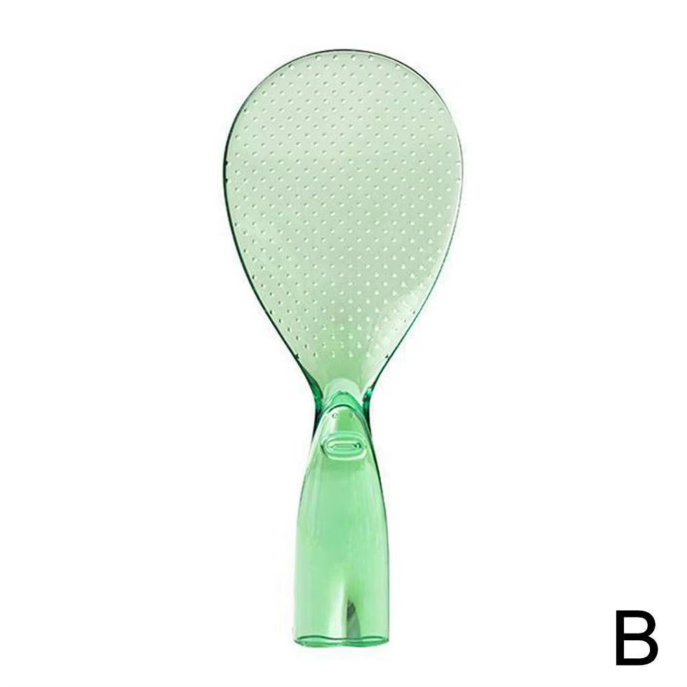 Household Non-Stick Rice Spoon Standable Little Rice Spoon Cute Transparent Porridge Shovel Paddle Safe Cooking Scoop